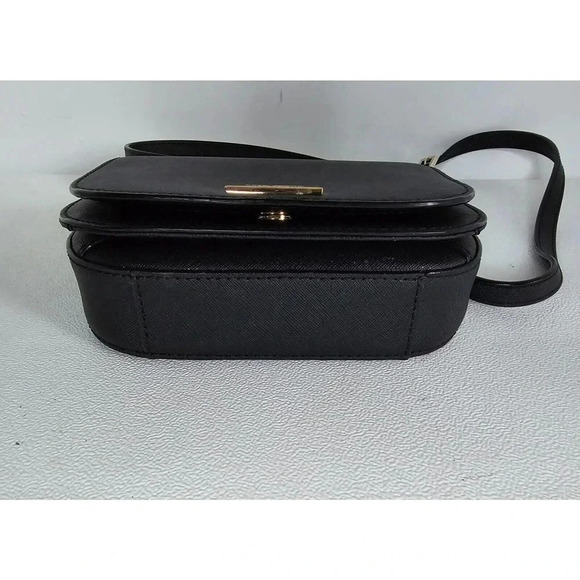 KATE SPADE NEW YORK CROSSBODY PURSE BLACK SAFFIANO LEATHER SMALL - Picture 4 of 9